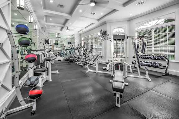 Gym at Henley Tampa Palms Apartments, Tampa, 33647