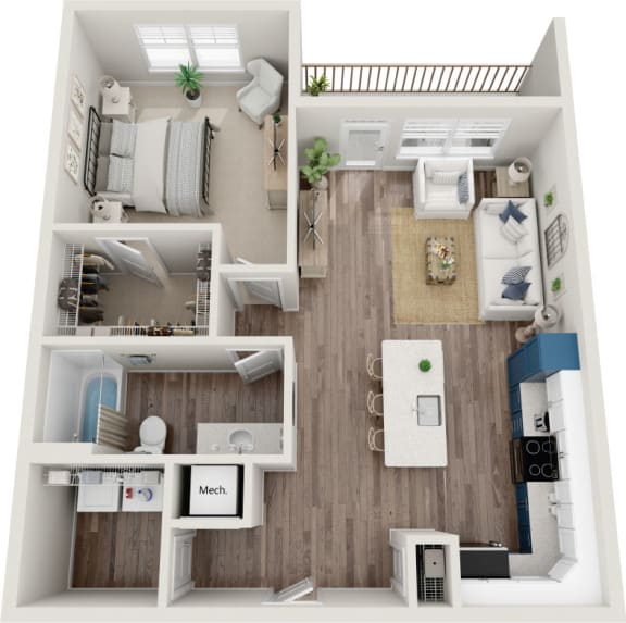 A2 Floor Plan at Bristol at New Riverside, Bluffton, SC
