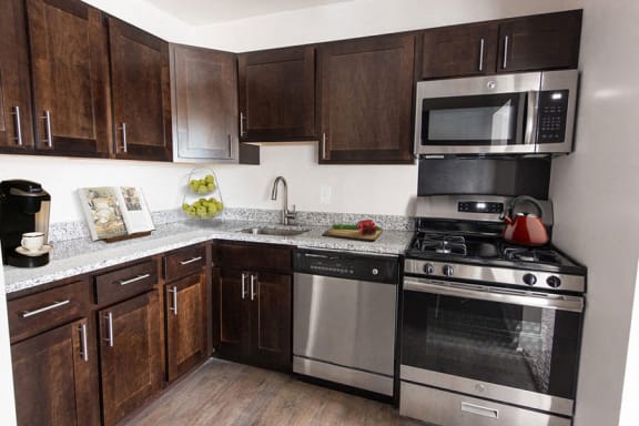Modern Kitchen at Padonia Village Apartments, Timonium, MD, 21093