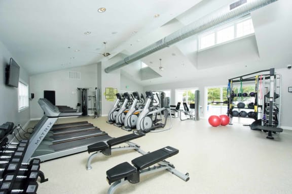 State Of The Art Fitness Center at Kenilworth at Perring Park Apartments, Parkville