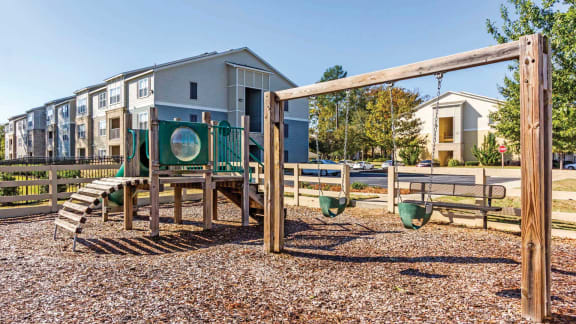 Playground area at Carolina Point Apartments, 201 Carolina Point Parkway, Greenville, SC 29607