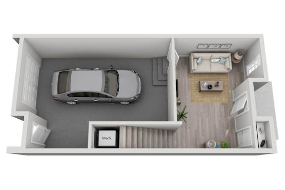 TH2 - Laurel Oak 1 Floorplan at Elevate at Brighton Park, Summerville, SC, 29486