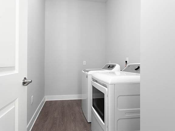 In Home Full Size Washer And Dryer at The Apartments at St. Marys, Raleigh