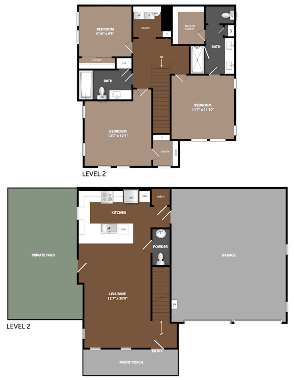 Collection at Boerne C1.1 Floor Plan