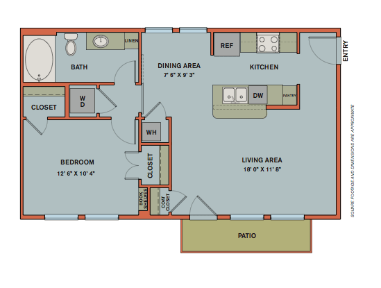E-A2.3 Floor Plan at The Can Plant Residences at Pearl, San Antonio, Texas