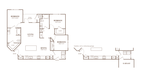 a floor plan of a house with a green background
