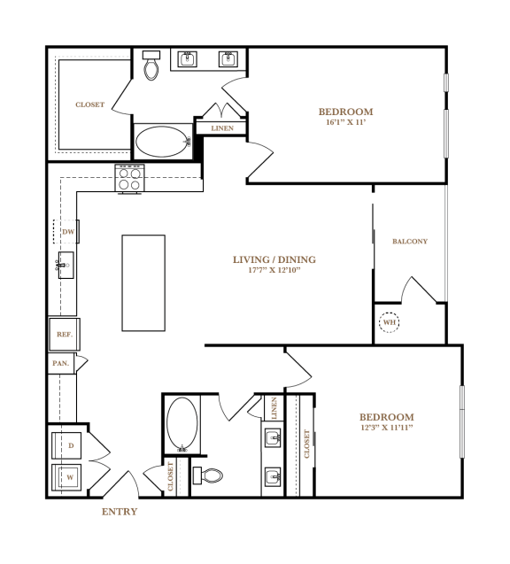 B4 Floor Plan at Escape at Arrowhead