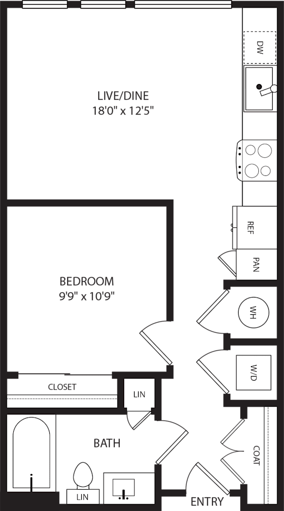 Studio Floorplan