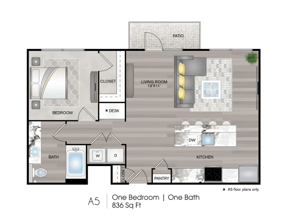 a5 floor plan layout of soneto on western apartments