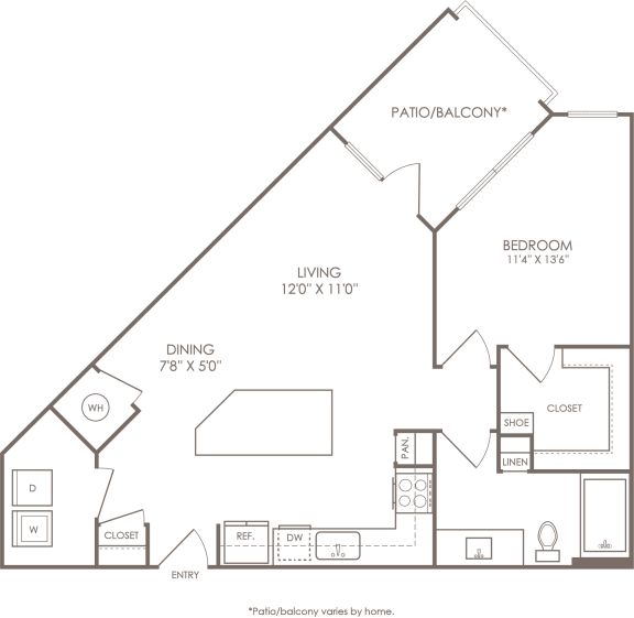 a diagram of the layout of a house with a blueprint of the floors and walls