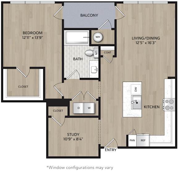 The Finch A6 Floorplan