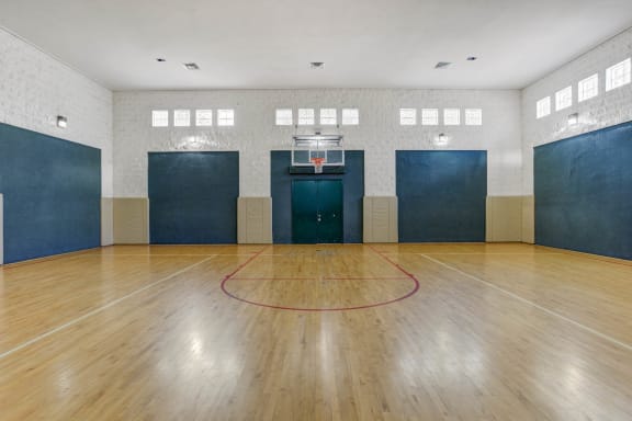 Indoor Basketball Court at Ashley House, Katy, Texas