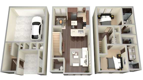 1 bed 1 bath V at Aviator West 7th Apartments , Fort Worth, TX