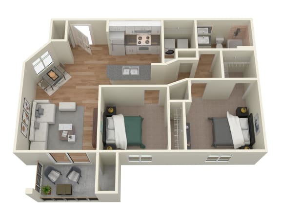 a234  3 bedroom floorplan  a303  950 sq ft