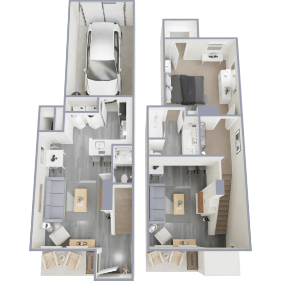Harbor Floor Plan at Tranquility Grove, Houston