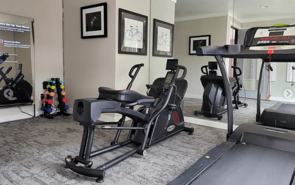 gym at Ivy Plains at Brooks Apartments, San Antonio , Texas