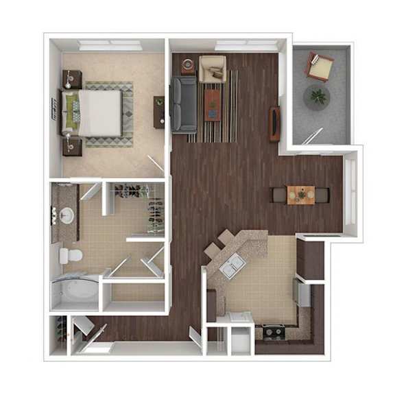 A3 Floor Plan at The Ranch at Fossil Creek, Haltom City, 76137