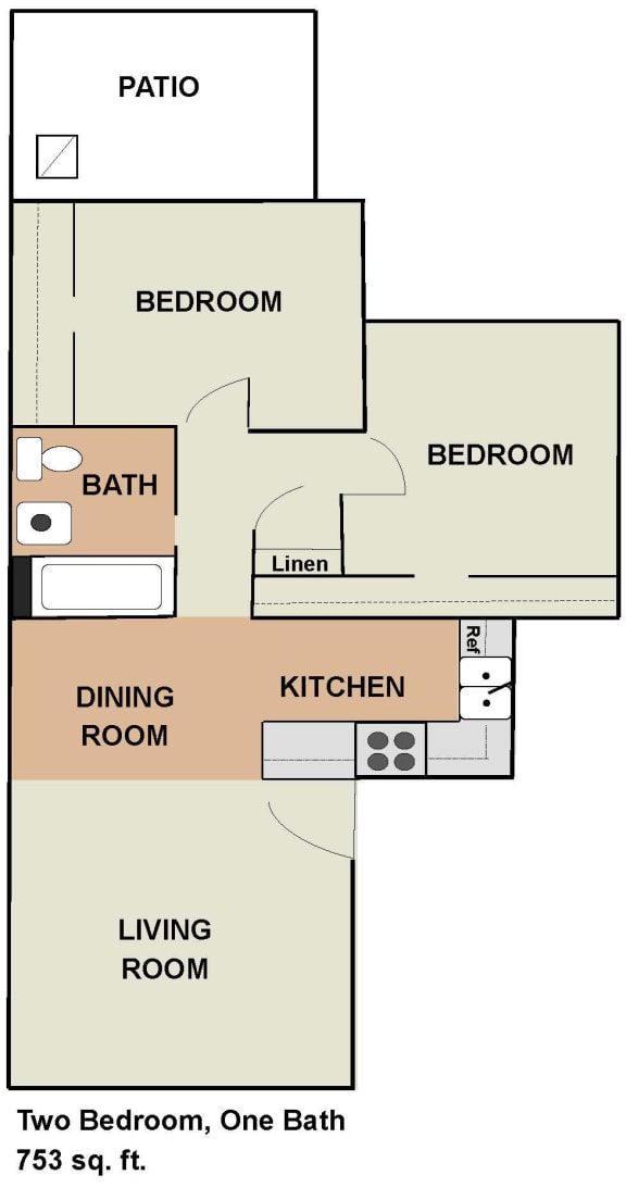 Floor Plans of Regency Court Apartments in Monrovia CA