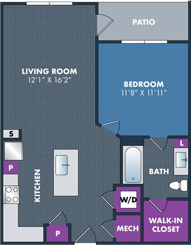 a floor plan of a roommates roommates living room and bedroom