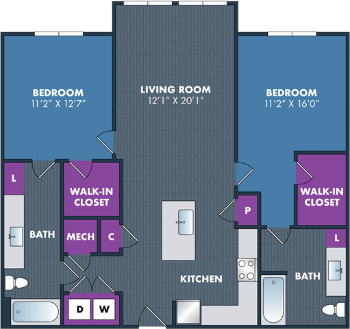 a floor plan of a roommates roommates floor plan