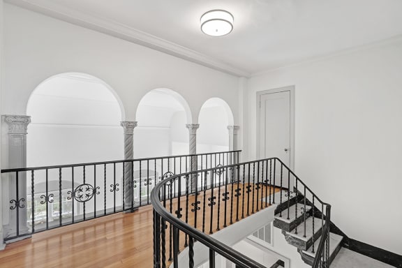 Staircase Rail at 275 on the Park, St. Louis, MO