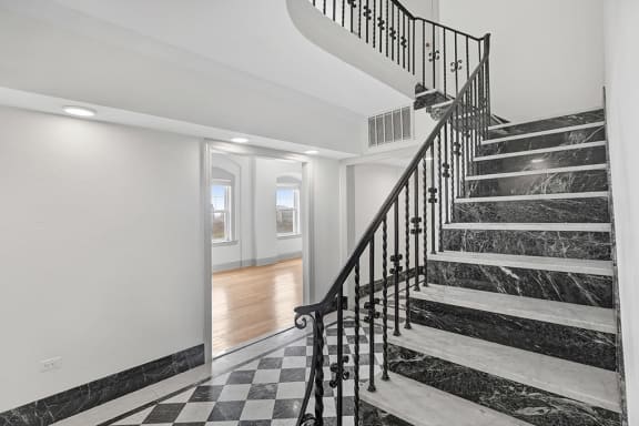 Stairs View at 275 on the Park, St. Louis, MO, 63108