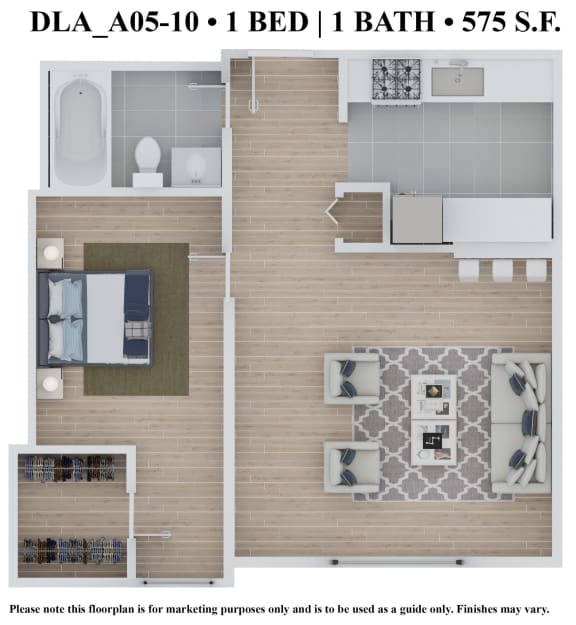 Floor Plan DLA_AX05-10_A at 583 Del Mar, Missouri, 63112