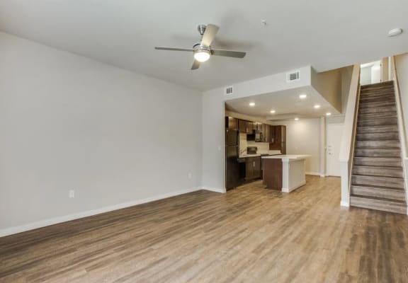 Wood-Inspired Plank Floors at Aviator at Brooks Apartments San Antonio, TX 78235