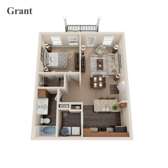 The Grant Floor Plan