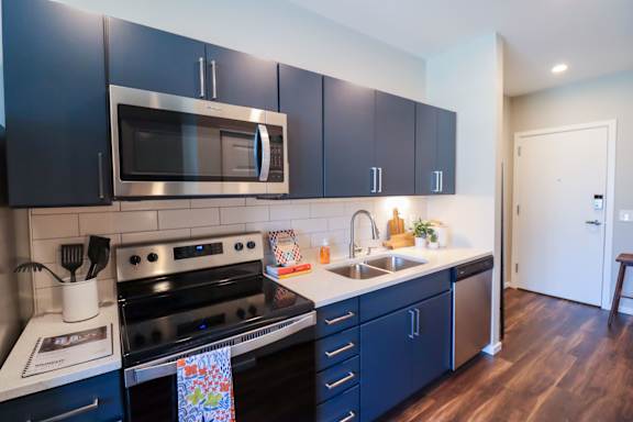 Blue Cabinetry