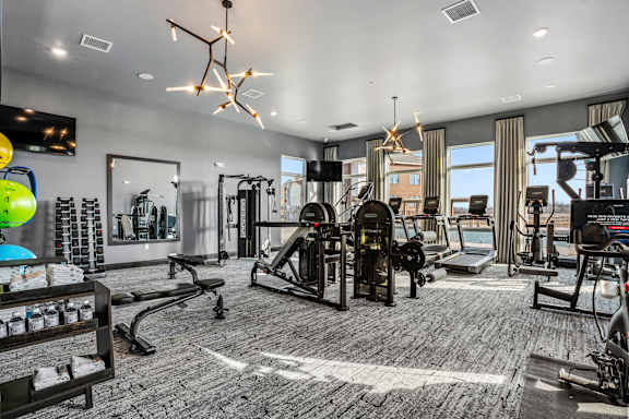 fitness center