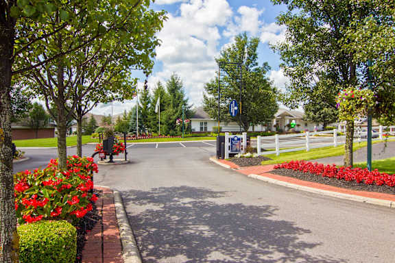 gated community at albany commons