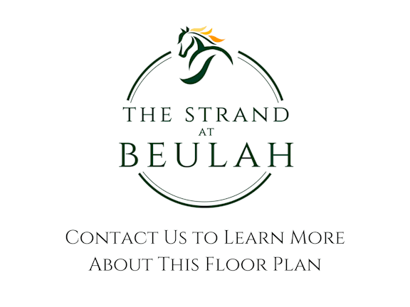 A logo for "The Strand at Beulah" with a horse and a leaf.