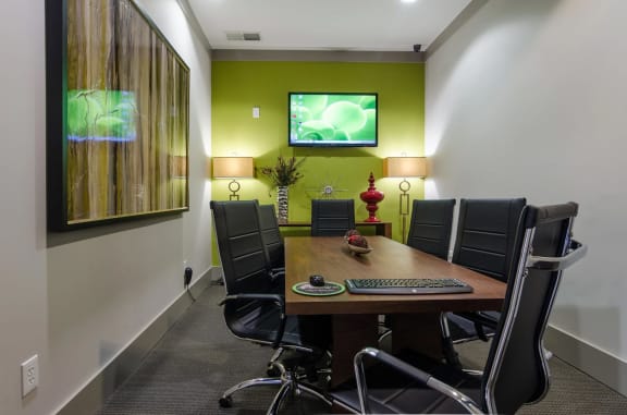 Meeting Room for residents at Capitol Gateway in Atlanta, Georgia