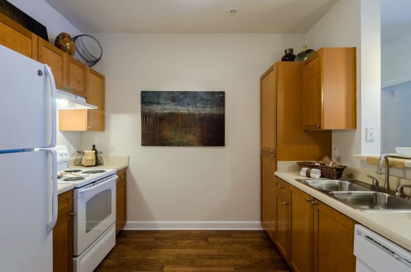 Kitchens With Storage Pantries at Capitol Gateway in Atlanta, Georgia