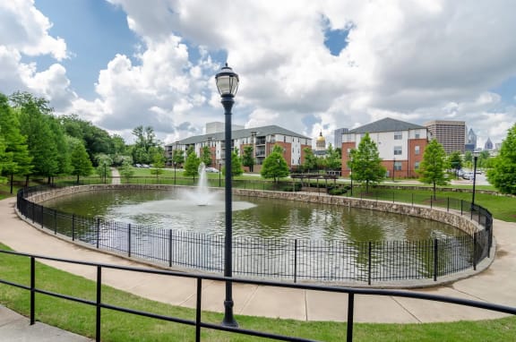 Expansive Green Space at Capitiol Gateway in Atlanta, Georgia