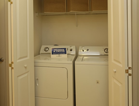 Washer and Dryer Connections at Capitol Gateway in Atlanta, Georgia