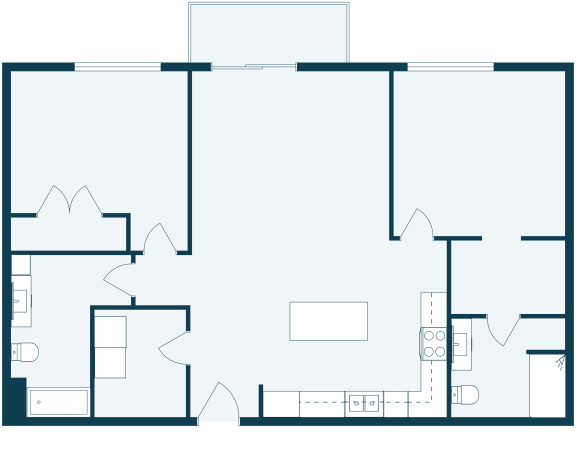 Prairiewood Meadows | Two Bedroom | Plan 22B