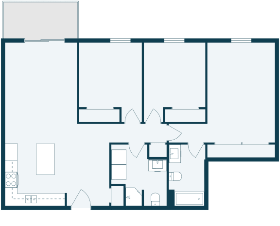 Desoto Estates in Grand Forks, ND | Three Bedroom Floor Plan 3175A