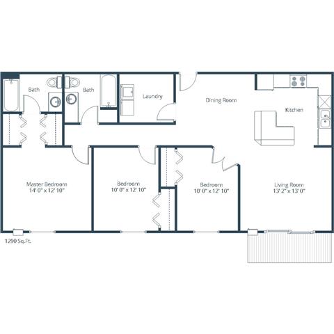 a floor plan of a home