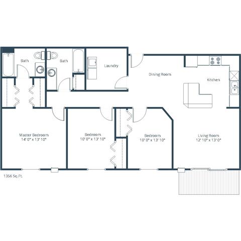 a floor plan of a home