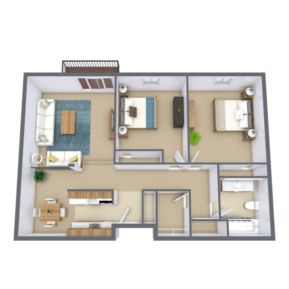 Floor Plan  a floor plan of a house with a bedroom and a living room
