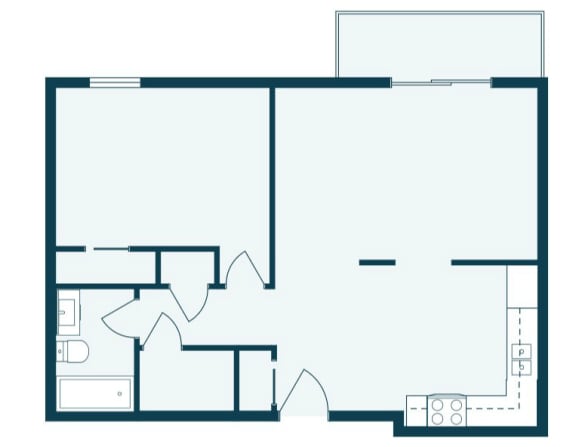 the floor plan of the lower level of the house