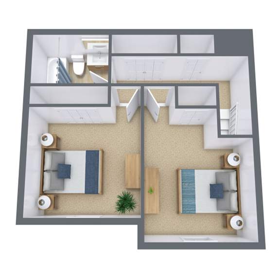 Hutchinson, MN Twin Oaks | Two Bedroom 21A