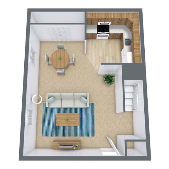 Hutchinson, MN Twin Oaks | Three Bedroom 31B