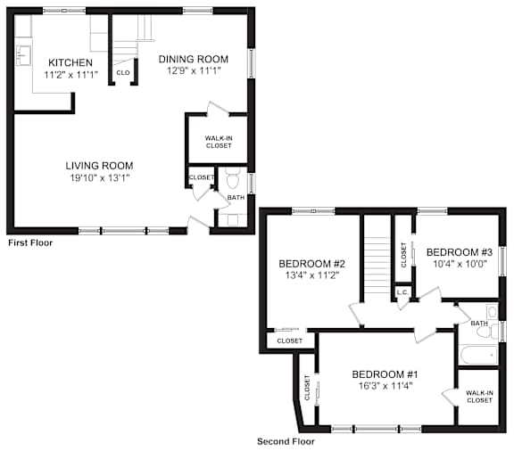 Grandview Floor Plan at Troy Hills Village in Parsippany, NJ,07054