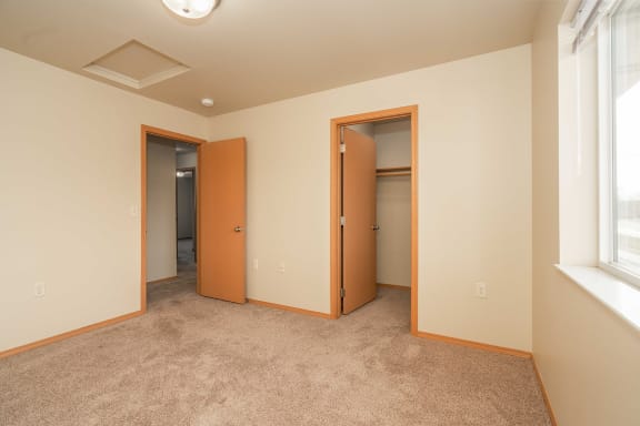 Bedroom at Benson Village Townhomes Apartments, SD, 57104