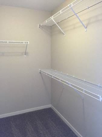 Walk-In Closets With Built-In Shelving at Horizon Shores Estates, Moorhead