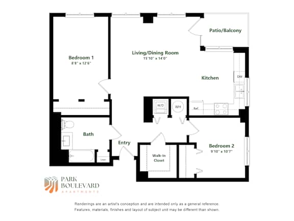 a floor plan of a house