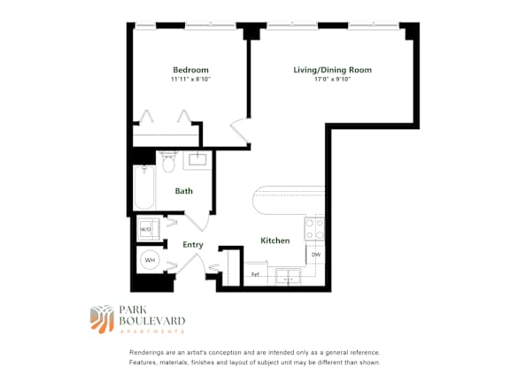 a floor plan of a house